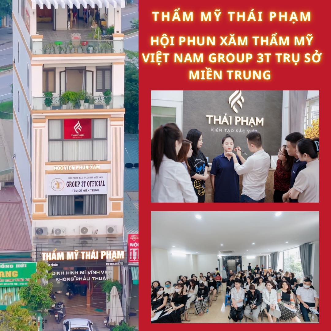 học phun xăm trực tiếp tại Quảng Bình