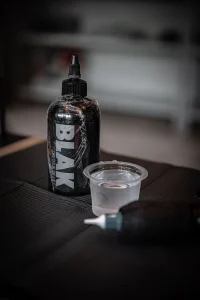 Bộ dụng cụ phun xăm cơ bản: máy, kim, mực