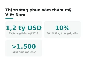 Thị trường phun xăm thẩm mỹ Việt Nam