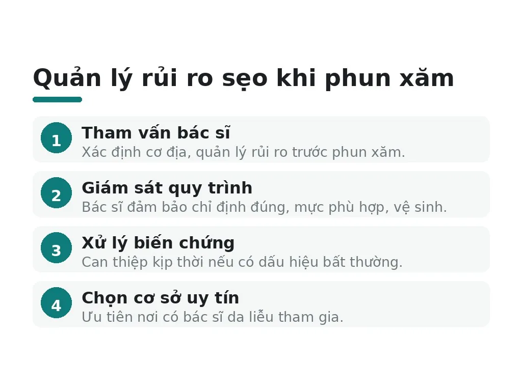 Cơ địa dễ sẹo thì khi nào cần bác sĩ tham vấn?