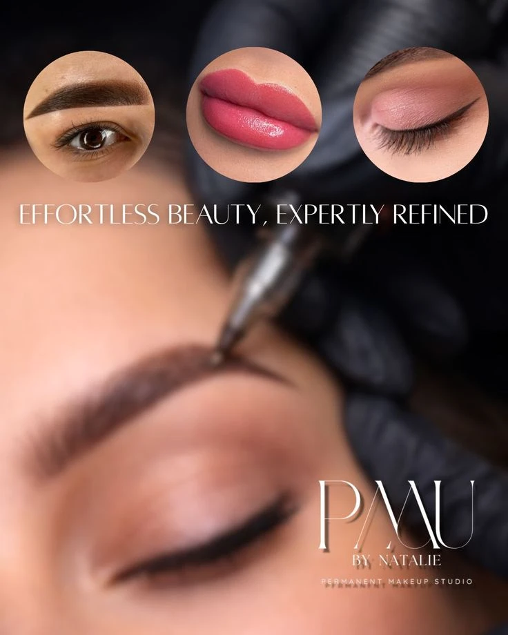 Pigment organic và needle chuyên dụng dùng trong permanent makeup