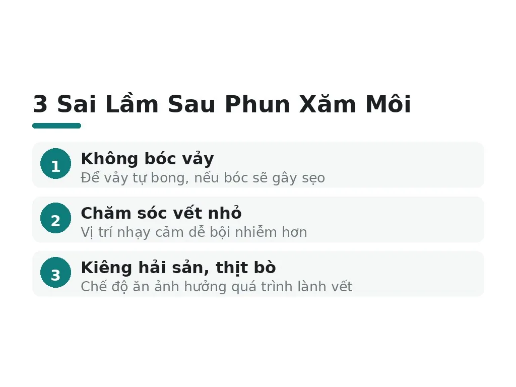 Những Sai Lầm Tưởng Chừng Vô Hại Nhưng Rất Nguy Hiểm
