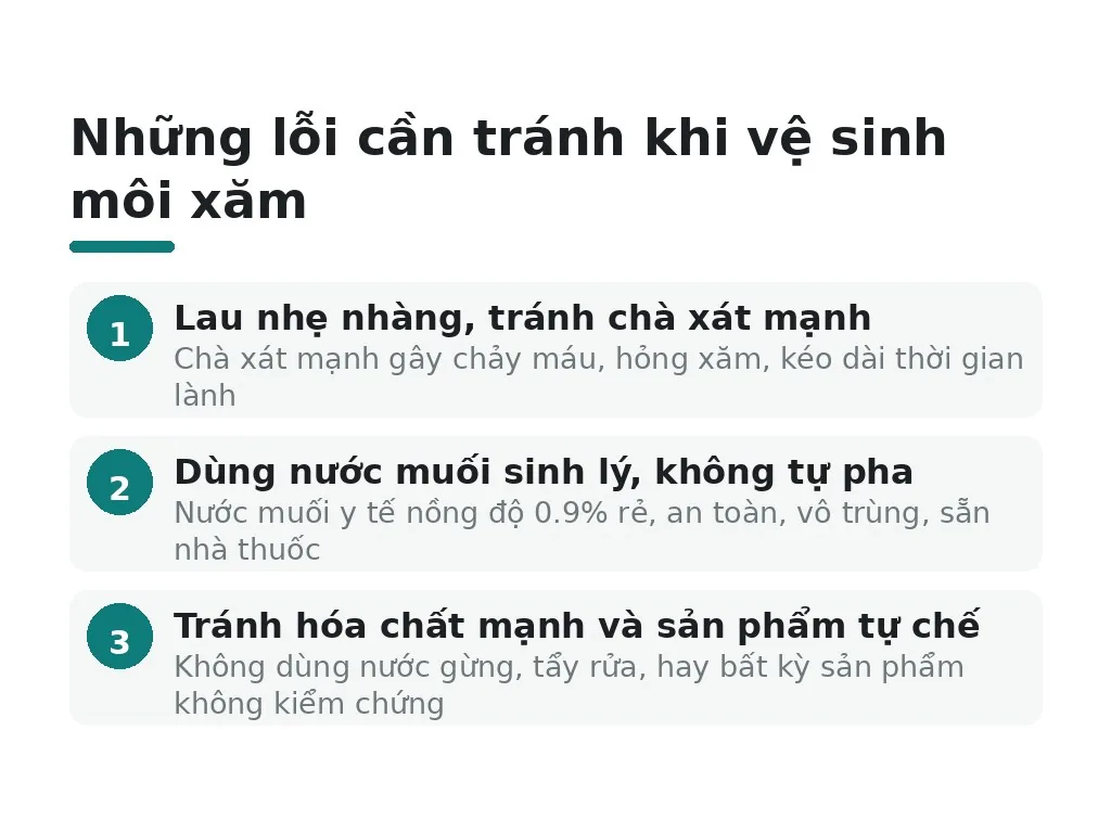 Những lỗi nào cần tránh khi vệ sinh môi?