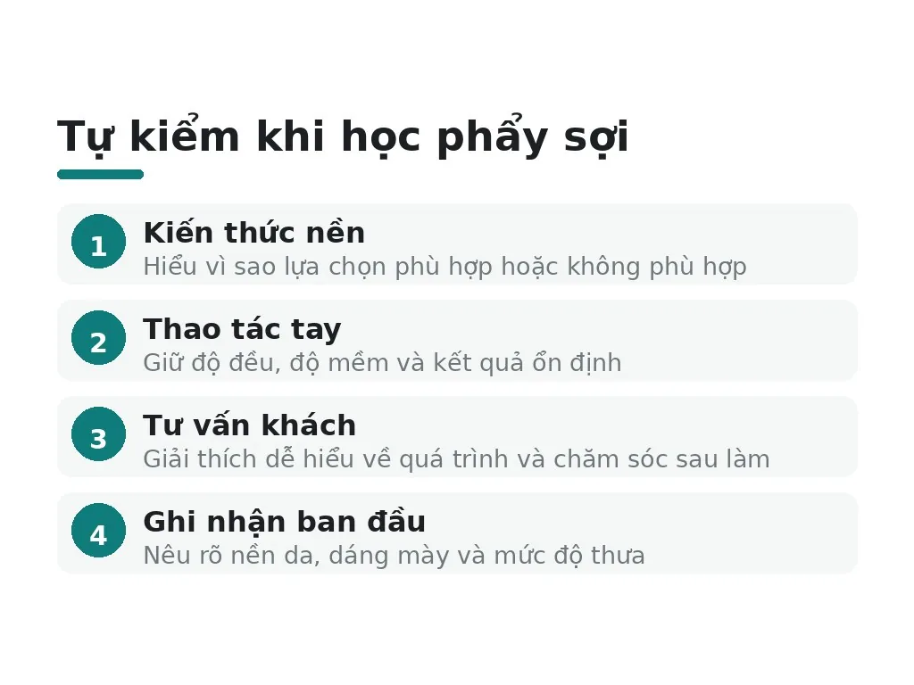 cách vẽ chân mày phẩy sợi cần hiểu theo ý định nào?